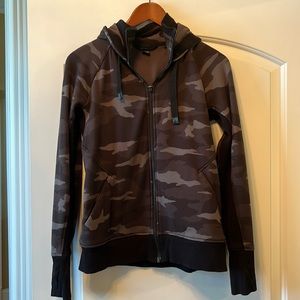 Athleta Camo Zip Up